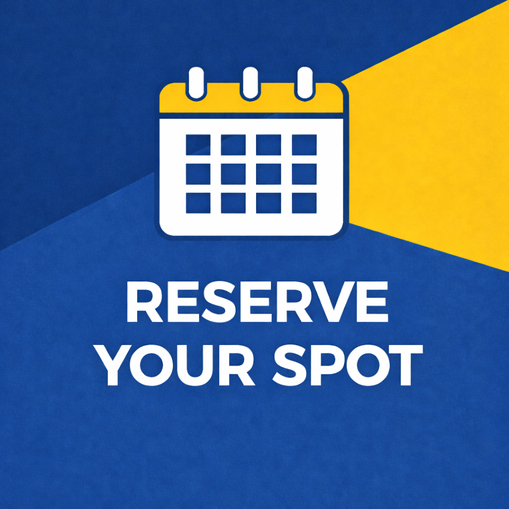 reserve your spot image
