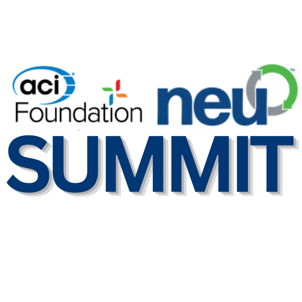 ACI Foundation and NEU Summit logo.